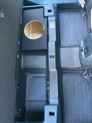 Ford Maverick HYBRID Subwoofer Box 2022-2026 Drivers Side 1-10″ Zenclosures