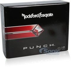 Rockford Fosgate P300X2 Punch Series 2-Channel Power Amplifier w/ Amp Kit