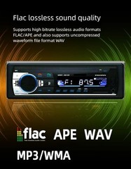 Bluetooth Car Stereo Audio In-Dash Aux Input Receiver SD USB MP3 Radio Player FM