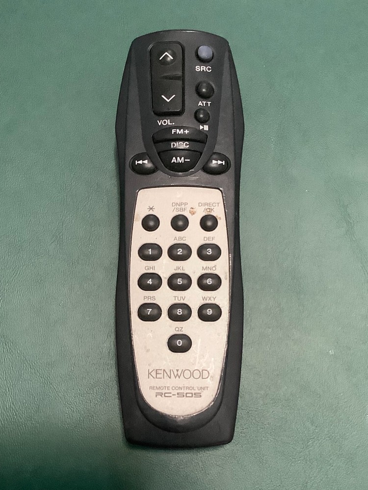 RC-505 GENUINE OEM KENWOOD CAR RADIO REMOTE CONTROL FOR MODELS LISTING BELOW