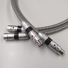 Acrolink 7N-A2070Ⅱ XLR Cable 1.0M x 2 Carbon/Aluminum Connectors