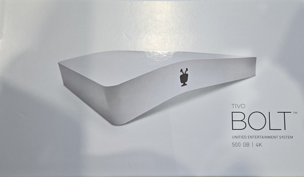 TiVo Bolt 3TB SSD 4K UHD Media Streaming TCD849500 w/ Remote & Lifetime service