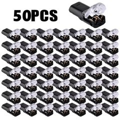 100PCS Waterproof Electrical Connector Car Automotive Wire Plug Terminal LOT