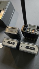 Icom IC-2GAT VHF FM Amateur Transceiver Ham Desk Charger & Working BATTERIES