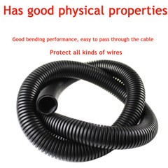Split Wire Loom Conduit Flex Tubing Automotive Wire Protector Harness Wrap Lot