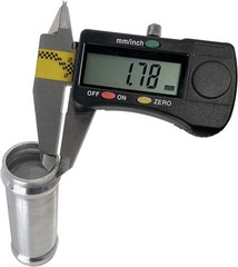 2.75″(70mm), Length 6″ (152mm) Pipe Intake Adapter, 2.75 Size: OD: 2.75 (70mm)
