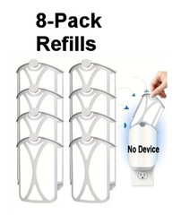 8-Pack Flying Insect Trap Refills Compatible fit ZEVO M364 Indoor Fruit Fly Trap
