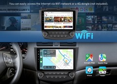 Eonon HAC1X7A Android 14 4+64 10.1″ for Honda Accord 2003-2007 Car Radio CarPlay