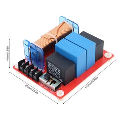 4 – 8 Ω Hifi Audio Speaker Crossover 1200W Frequency Divider Adjustable Midrange