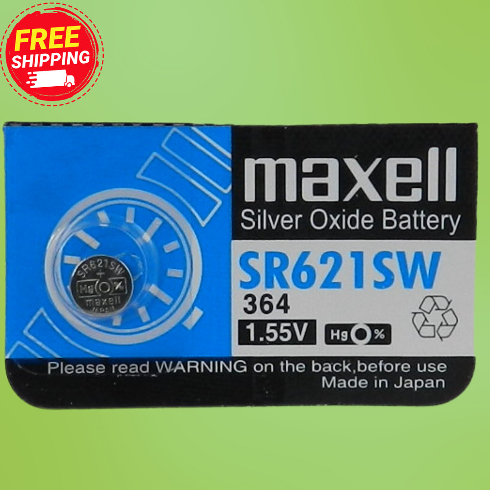 Maxell 364 SR621SW Watch Battery (Exp 2031 ) 1Pc