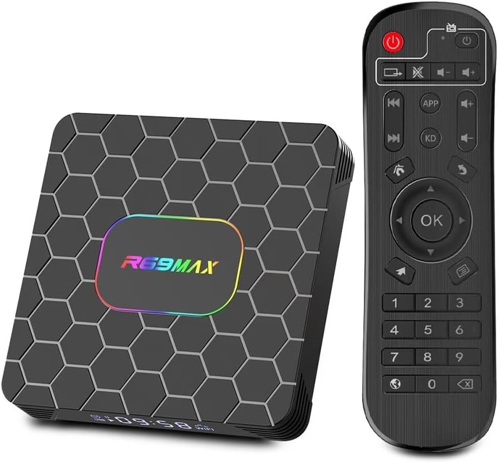 Android 14 TV Box 4GB RAM 64GB ROM RK3528 8K Smart Media Player