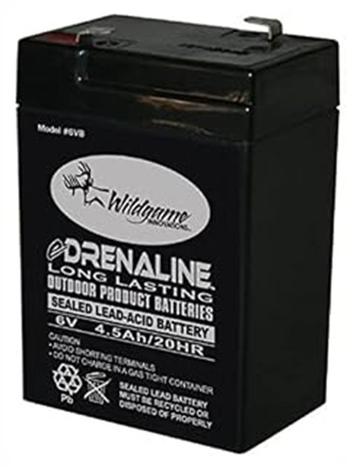 Wildgame Innovations 6VB 6V, 4.5Ah Rechargeable Battery