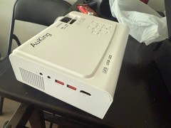 AuKing home theatre projector with WiFi/BT, 1080p 4k, HDMI/USB/phone/laptop