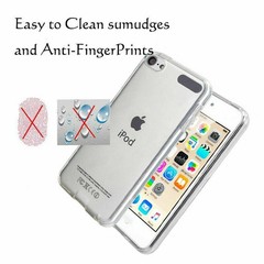 For Apple iPod Touch 5/6/7th Gen Case Crystal CLEAR Shockproof SiliconeTPU Cover
