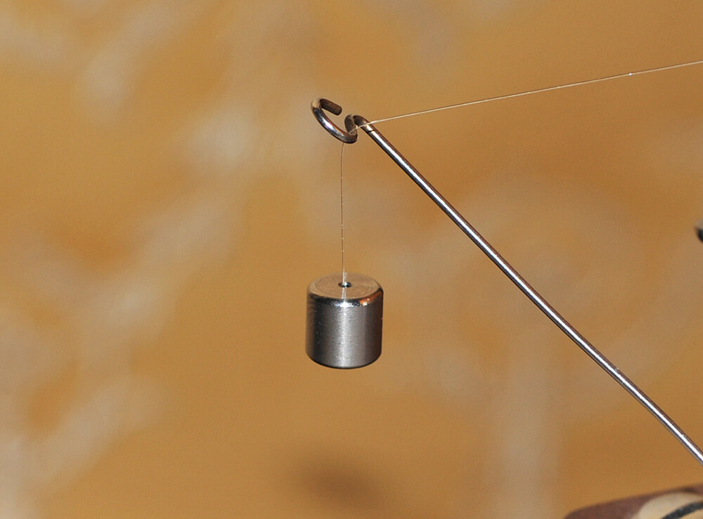 Anti-Skating Weight ~2.5gr very flexible line for SME 3009 3012 Thorens Pro-Ject