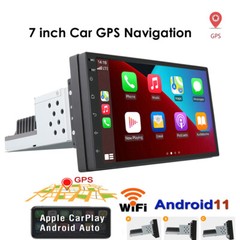 7inch Single 1Din Android 9.0 Car Stereo Carplay Radio GPS Navi Wifi Head Unit