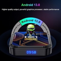 Android Box 2026, Android 13.0 TV Box with 3D 8K 4GB RAM 64GB ROM RK3528 Quad-Co