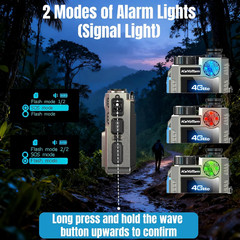Global 4G LTE PoC Walkie Talkies Unlimited Range Two Way Radios w SOS Alert
