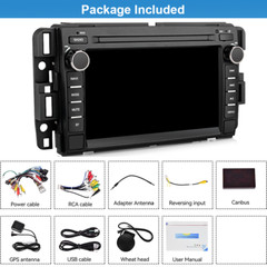 CarPlay For GMC Yukon Chevy Silverado Sierra Android13 GPS Navi Radio Car Stereo