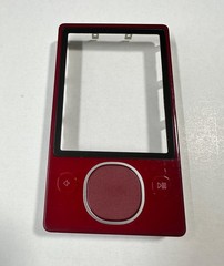 Red Front Panel Cover w/ Buttons for Microsoft Zune 80GB 1126 – “A Grade”