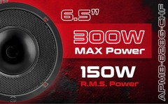 Audiopipe APMB-628G-CHF 6.5″ 150W RMS Compression Horn Midrange Speakers