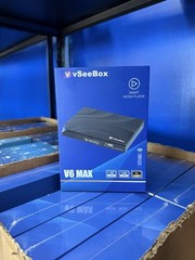 VSEEBOX V6 MAX SMART TV MEDIA PLAYER BRAND NEW, SEALED AUTHORIZED DEALER