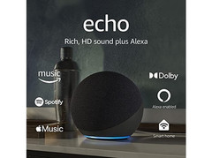 Amazon Echo (4th Gen) Smart Home Hub With Premium Sound Alexa Speaker Charcoal