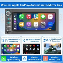 For Chevy Impala Caprice 1995 1996 Wireless Carplay Car Stereo Radio GPS Navi