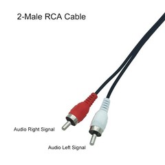 RCA Stereo Audio Cable, 3FT 2-RCA Male to 2-RCA Male Cable Compatible for Amp…