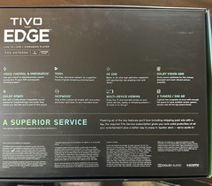 Rare LIFETIME TiVo EDGE for ANTENNA 500GB 2-TUNER RD6F50