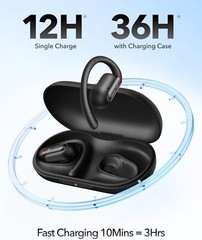 Soundcore V30i Open-Ear Headphones Ergonomic Ear Hooks Robust Bass Earbud|Refurb