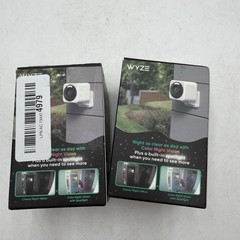 Lot Of 2 WYZE Cam v4 2.5K HD WiFi Smart Home Security Camera White