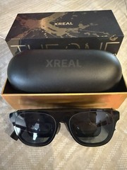 XREAL One Pro AR Glasses M (IPD 57-66mm) Box, Case, Cable, Nose Pads. Free Ship.
