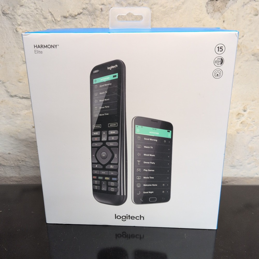 Logitech Harmony Elite Remote Control Hub and App – New Factory Sealed