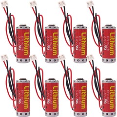 8Pcs ER10280 3.6V 800mAh PLC battery w/ plug for Mitsubishi FX2NC-32BL ER10/28