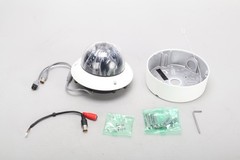 Luma LUM-700-DOM-AH-WH 1080p Dome Analog Outdoor Camera White W/ Accessories