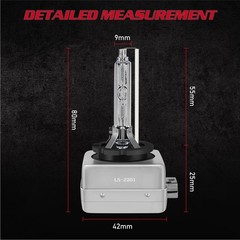 For Jeep Grand Cherokee 2014-2021 HID Headlight Hi/Low Beam+LED Fog Light Bulbs