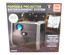RCA RPJ060 Projector Portable 1080p LED/LCD Recharge Batt,-Up To 150″ Picture