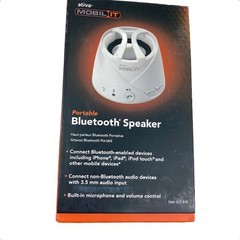 Ativa Mobil It Portable Bluetooth Speaker With USB Charging Cable Manual 322-819