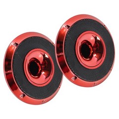 Audiopipe Pair of 6.5″ 150W RMS 4 Ohm Red EyeCandy Compression Loud Speakers