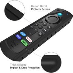 Silicone Remote Case Cover for Fire TV Stick 4K / Fire TV 3rd Gen / Fire TV Cube