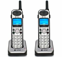 Set of 2 AT&T SynJ SB67108 4-line DECT 6.0 Cordless Handset for SB67118 SB67138