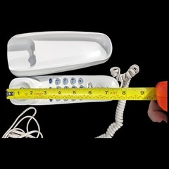 GE Home Phone Hearing Aid Compatible Corded Wall-Mountable Slimline 29253GE1