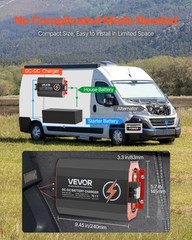 VEVOR 12V 60A DC to DC Charger Battery Charger 750W for Lead-Acid and Lithium