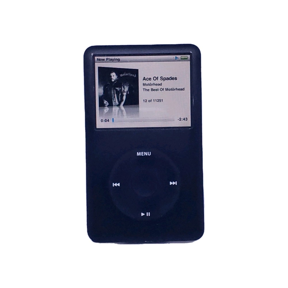 Apple iPod 7th Generation Classic 160GB Thin- Black (MB297ll) MINT !