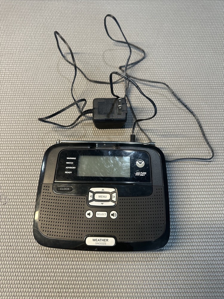 Radio Shack 12-521 Weather Alert Noaa Radio with Alarm Clock