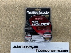 Rockford Fosgate RFFMXI Inline MAXI Fuse Holder 4 AWG / 8 AWG Car Audio
