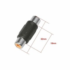 10PCS AV RCA Audio Video Female to Female Jack Coupler Adapter Connector