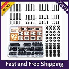 “Universal TV Mounting Hardware Kit | M4/M5/M6/M8 Screws & Spacers | VESA-Comp..