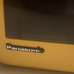 Vintage Panasonic RQ-711S Cassette Tape Player and Recorder Yellow For Parts